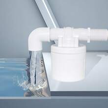 '1/2'Water Tower Tank Plastic Float Ball Valve Switch Water Level Automatic Water Stop Valve Controller Water Full Stop Valve - White - View 4