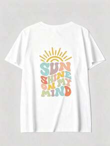 Women T-Shirts - White-1 - View 5