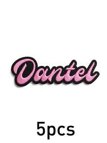 Custom Embroidered Name Patch Sticker, Personalized Letter Patch Badge For Jackets Backpacks Hats Tote Bags, Customized Fashion Name Label Decor, Customizable Aesthetic Text Patch, Street Style Clothing Accessory,Name ,Creative Gift Idea - Style a - View 24
