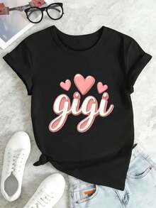Women T-Shirts - Black - View 2