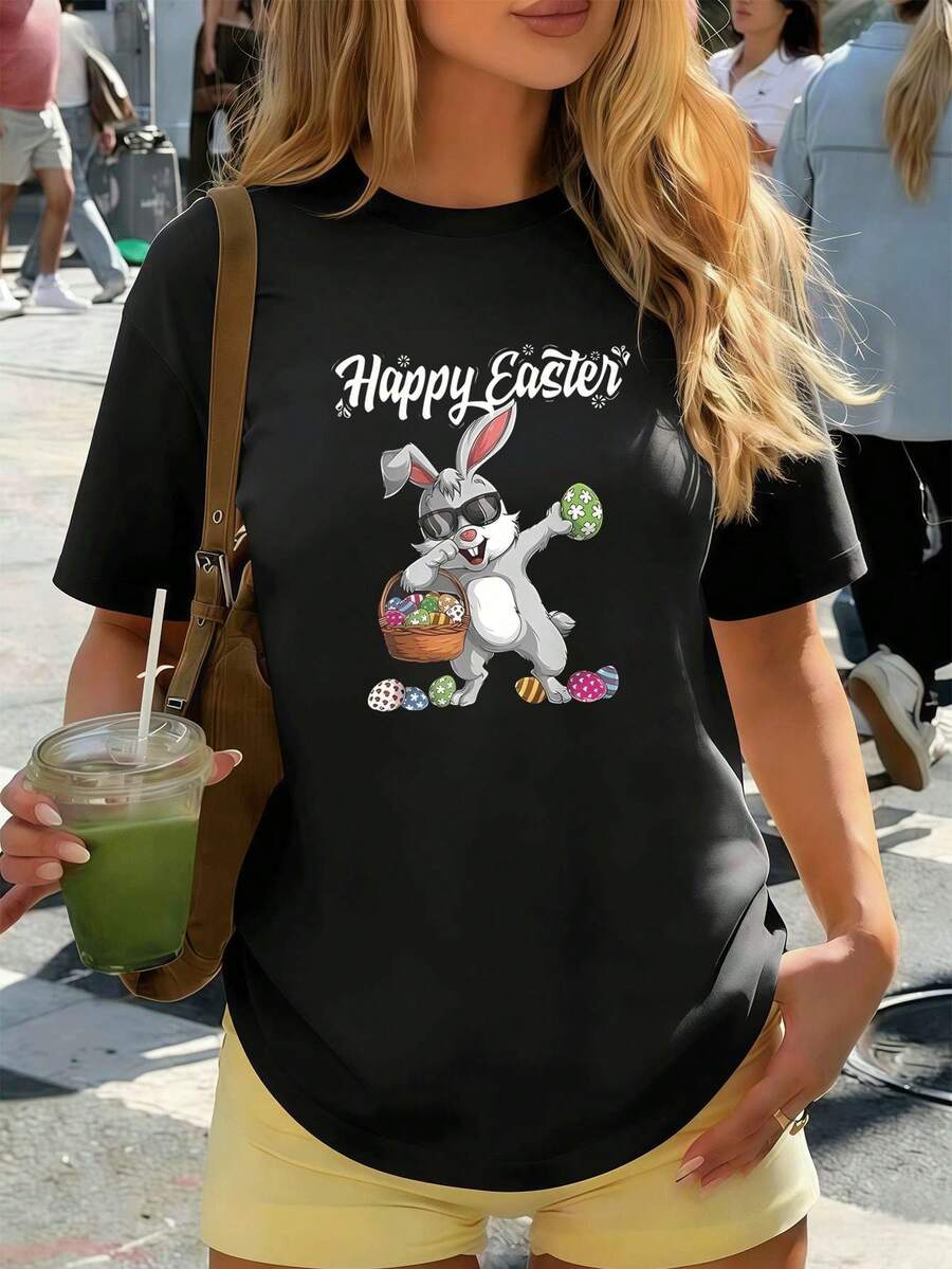 Women T-Shirts - Black - View 1