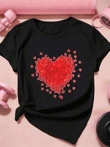 Women T-Shirts - Black - View 2