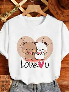Women T-Shirts - White - View 2