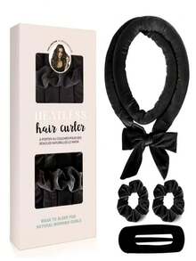 4 piezas de varillas para rizar el cabello sin calor para mujeres, en el mismo tono de color - Juego de 4 piezas - Ver 6