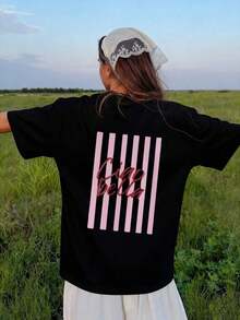 Women T-Shirts - Black - View 4