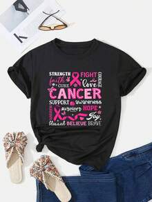 Women T-Shirts - Black - View 1