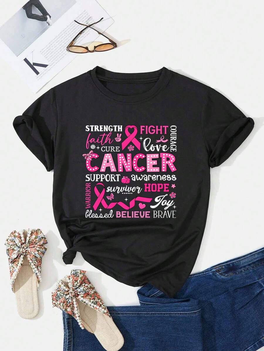 Women T-Shirts - Black - View 1