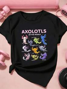 Women T-Shirts - Black - View 2