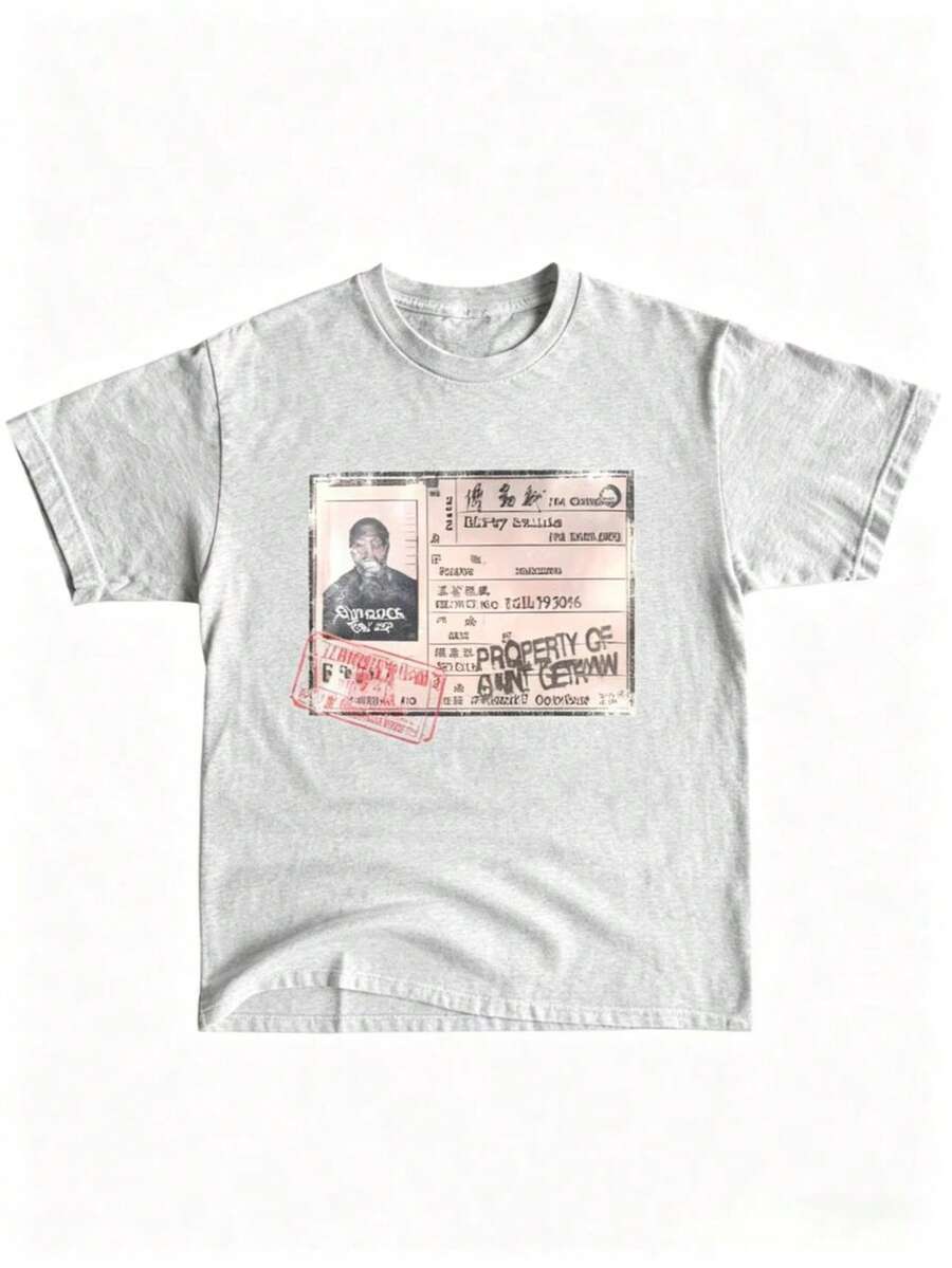 1pcs Vintage San Diego Tiger Graphic T-Shirt, Unisex Tee For Men Women, 100% Cotton Retro Funny Print Top, Summer Casual Daily Outfit - 白色 3 - 查看 1