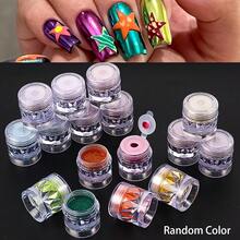 24 Colores Polvo de Uñas Metálico Espejo Neón, Juego de Accesorios Multiusos de Decoración de Arte de Uñas Camaleón Aurora - Multicolor - Ver 2
