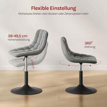 Barstools - Light Grey - View 7