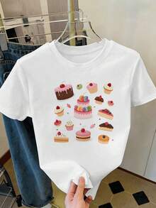 Women T-Shirts - White - View 2