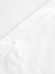 Tallas Grandes - Ropa de Tallas Grandes para Mujer, con una camiseta de diseño creativo de manga corta y cuello redondo.Hecho de tela de elasticidad media, es lavable a máquina y adecuado para usar durante todo el año. - Blanco - Ver 9