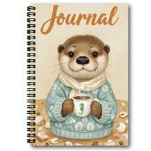 1pc Cute Animal Theme Spiral Notebook, Suitable For School And Office Use, Great Gift For Friends, Colleagues And Boyfriends/Girlfriends, Perfect For Planning - M - View 8