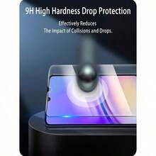 4 Stück Hochauflösender gehärteter Glas Bildschirmschutz für Galaxy S25, S24, S23 FE, A03, A04, A05, A06, A07, A13, A14, A15, A16, A17, A23, A24, A25, A26, A27, A34, A35, A36, A37, A54, A55, A56, A57, einfache Installation, kratzfest, kompatibel mit Handyhüllen, hochklare Transparenz - Transparent - Übersicht 7