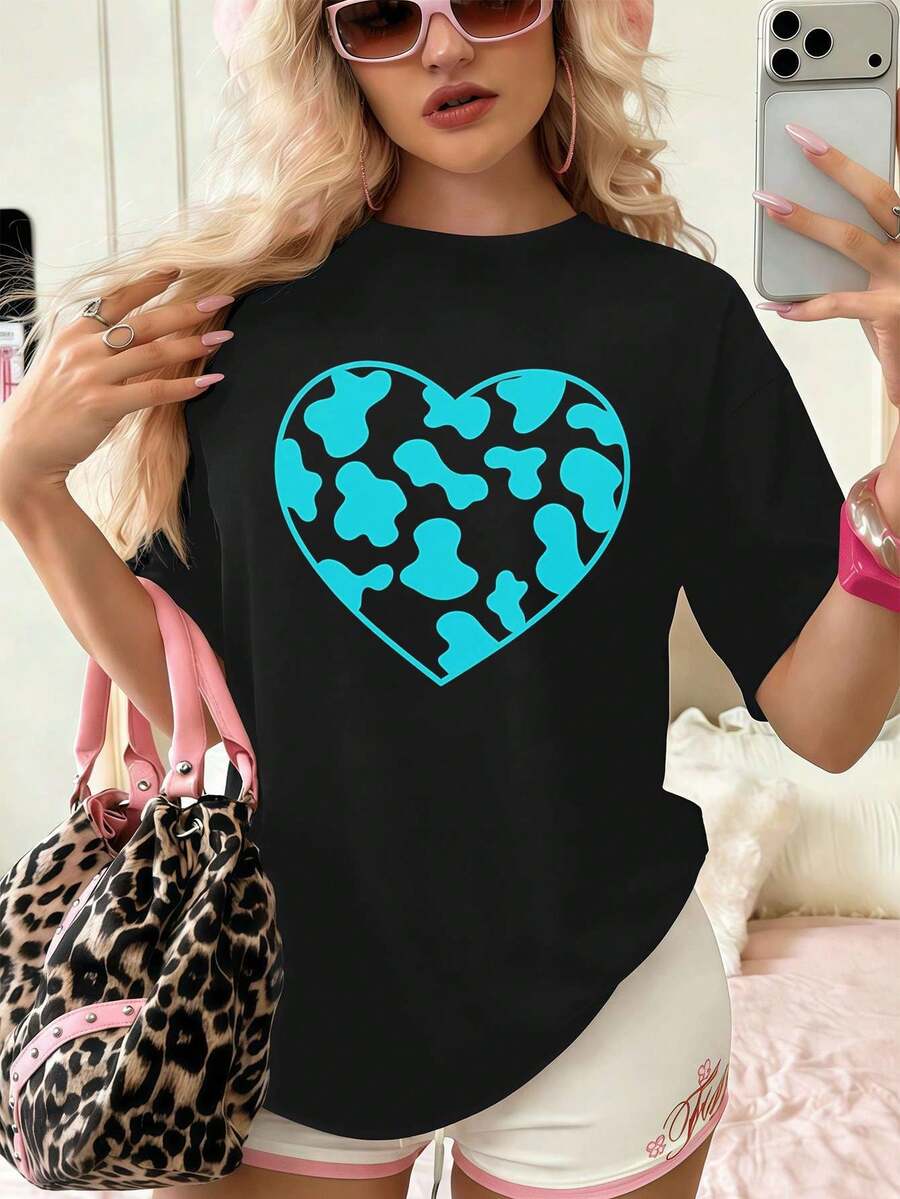 Women T-Shirts - Black - View 1