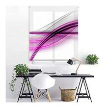 KIWI Translucent Roller Blind With Digital Print, Sizes From 110 To 160 Cm Wide X 180 Cm High, Easy Installation Roller Blind, Available In 8 Assorted Models - Green - View 4