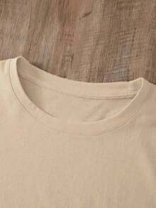Camiseta de mujerYOCASA Camiseta Blanca con 5 Corazones de Leopardo Estampada, Manga Corta, Corte Holgado, Casual y Versátil para Mujer Blusa de Mujer con Estampado de Corazones de Estilo Leopardo, Manga Corta, Ajuste Holgado, Ropa Casual Diaria Camiseta Holgada de Corazones Leopardo para Mujer, Manga Corta, Estampado Único, Casual y MultiusosCómoda y ligera - YH628-Albaricoque - Ver 5