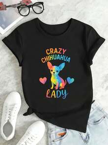 Women T-Shirts - Black - View 2