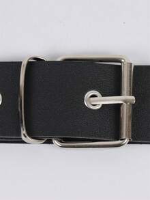 Medieval Viking Retro Faux Leather Belt With Dual Gun Holsters - A - View 7
