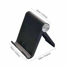 Giá đỡ điện thoại di động để bàn, có thể điều chỉnh, tương thích với Apple 13 12 Pro Max 11 SE XS XR 8 Plus 6 7 Galaxy Note20 S20 S10 S9 S8, có thể gập lại, màu đen. - Nhiều màu - Xem 9