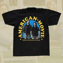 AmeriC1An Movie t-S1Hirt, doC1uM1entary T1EES1Hirt, black color UniS1ex Gildan 5000 top, Mark B1Orchardt top, criterion streetwear, cinephile S1HirtSh Camiseta 100% Algodón Unisex - Playera Casual Premium de Corte Cómodo - Negro - Ver 1