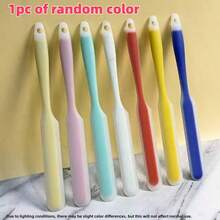 1 cái/3 cái/4 cái que cạo lông trang điểm bằng silicon, que tẩy lông không dính, dụng cụ thoa sáp tẩy lông toàn thân - Nhiều màu - Xem 10