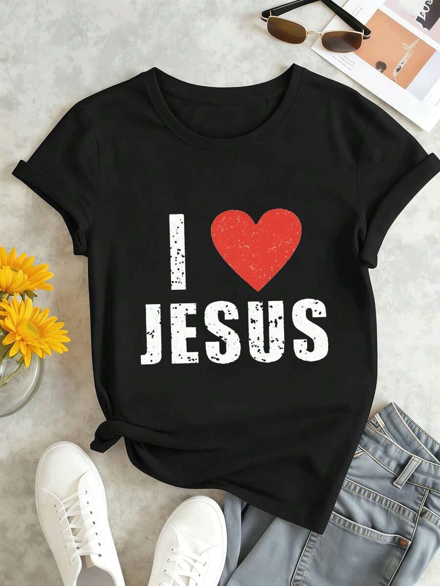 Women T-Shirts - Black - View 1