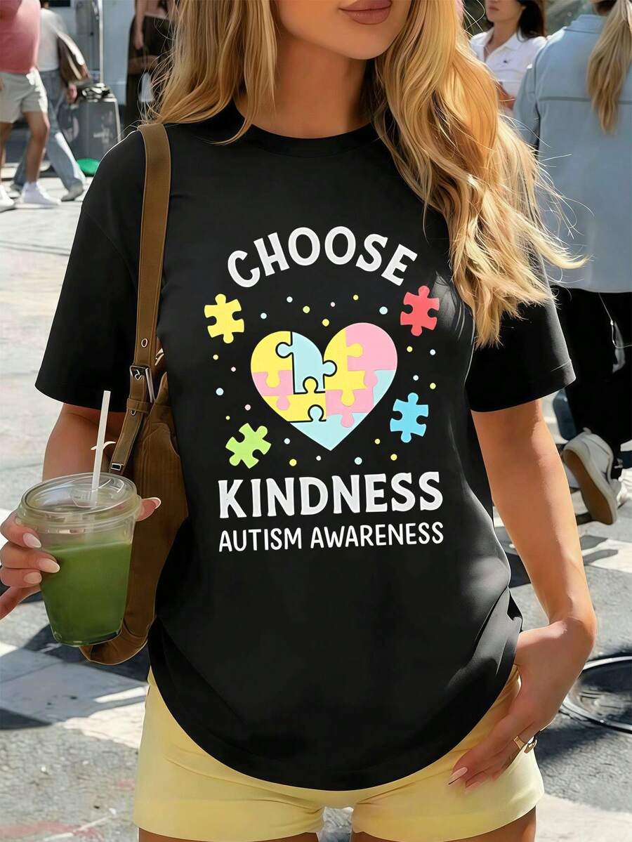 Women T-Shirts - Black - View 1