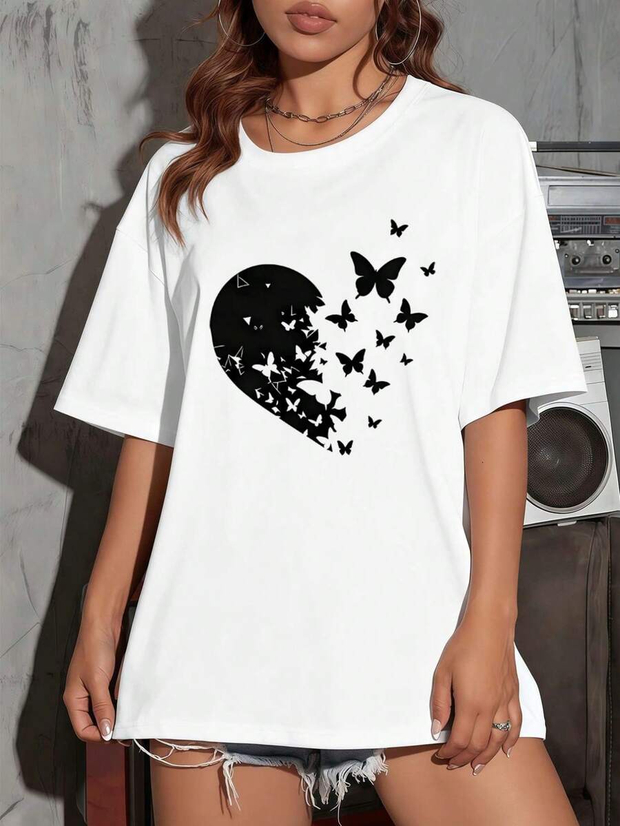 Women T-Shirts - White - View 1