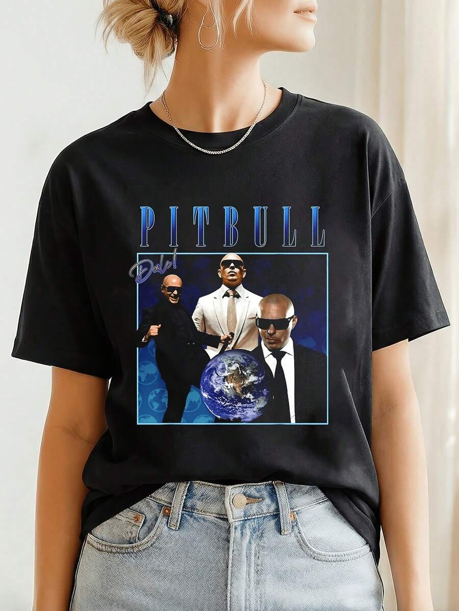 90s Vintage Pit Shirt Pit Bootleg Shirt Pit Hiphop Tee Pit Fan Gift Pit Merch Pit Rapper Tee Pit Tour 2026 - Black - View 1