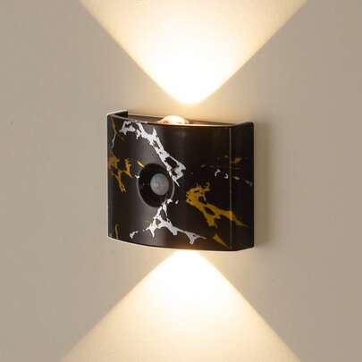 Đèn tường LED cảm biến chuyển động, đèn tường chạy bằng pin, đèn ngủ LED PIR không dây có cảm biến chuyển động - Lý tưởng cho tủ, kệ và hành lang, có thể điều chỉnh 3 nhiệt độ màu và độ sáng, chiếu sáng dưới tủ, đèn ngủ từ tính có thể sạc lại dùng cho hành lang, tủ bếp, tủ quần áo, trang trí phòng.