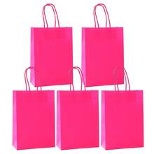 12 piezas Bolsas de papel kraft verde oscuro clásicas, minimalistas, de alta gama, estilo Ins, adecuadas para cumpleaños, bodas, regalos de negocios, festivales - verde oscuro - Ver 19