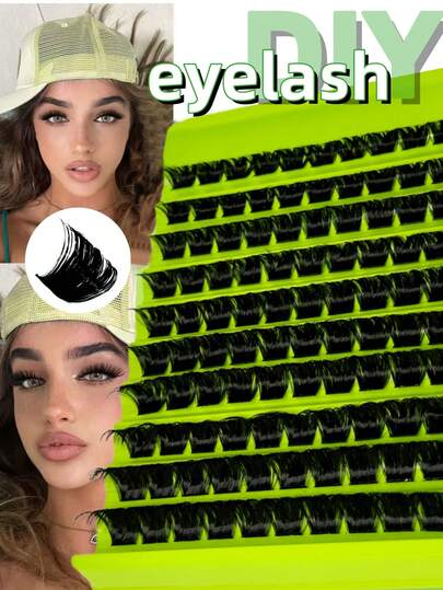 Lash Individuals 100pcs Russian Lash Extensions Kit 3D Volume Eyelash Clusters D-Curly Lash Clusters Kit 10-18MM DIY Eyelash Extensions, Individual Lash Clusters, Multi-Type Natural Look, Reusable Individual Segmented False Eyelashes Wispy&Ultra Soft DIY Eyelash Extension At Home Lash Clusters, Eyelash Clusters, Individual Eyelashes, Lashes, Fake Lashes, Women, Holiday, Fake Eyelashes, Lash Clusters.