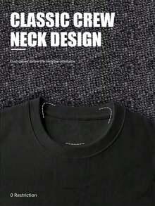 This Casual Short-Sleeved Crew Neck T-Shirt Features A Popular Crocodile Print, A Crocodile Tattoo, And A Slogan, Making It Perfect For Spring And Summer. Women's T-Shirt - Cool Summer Wear - 黑色 - 查看 6