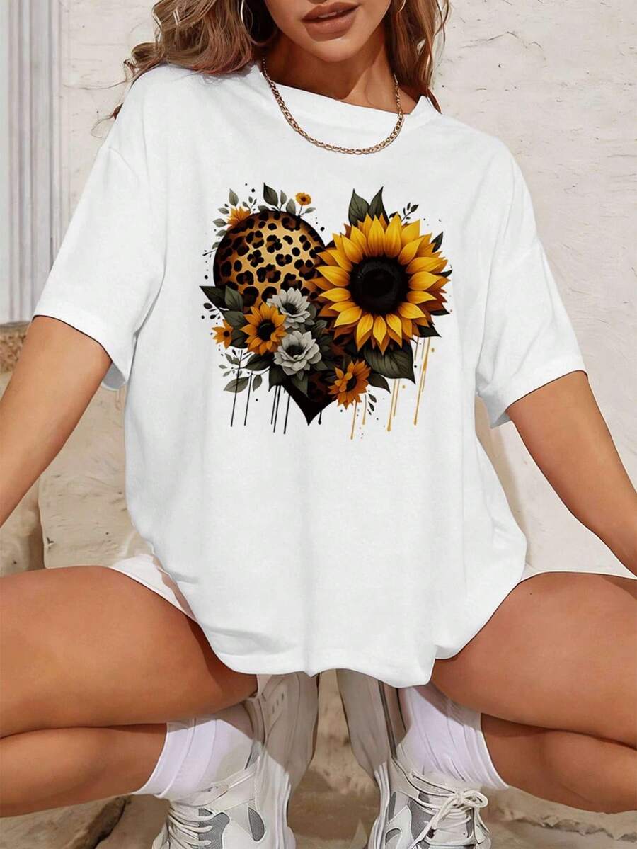 Women T-Shirts - White - View 1