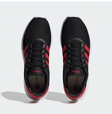 Adidas Giày chạy bộ nam mới với bề mặt lưới chống trơn trượt và chống mài mòn. - Đen/Đỏ - Xem 8