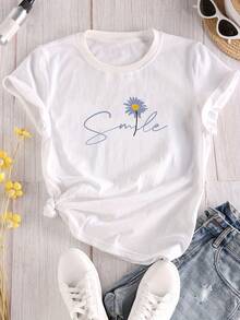 Women T-Shirts - White - View 1