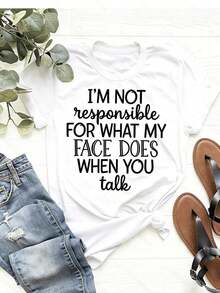 Women Love Printed Casual T-Shirts - Short Sleeves, Crew Neck, Perfect For Spring/Summer - Lightweight, Breathable, And A Stylish Wardrobe Essential. Women's Short-Sleeve Printed Crew Neck T-Shirt - Ideal For Everyday Casual Wear, Sports, And Fitness, Suitable For All Seasons (Including Valentine's Day), And Perfect For Summer. - 白色 - 查看 7