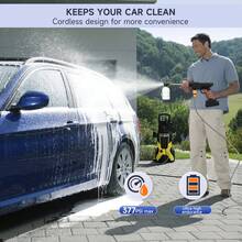 Pistola de lavado de coches - Enchufe EU Tipo C(220-240V) - Ver 5
