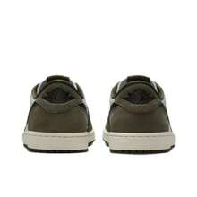 Nike Jordan Air Jordan 1 Retro Low OG With The "Reverse Swoosh" Colorway, Stylish And Comfortable Low-Top Retro Basketball Shoes, Unisex, Olive Green. - HQ6998-200 - Xem 5