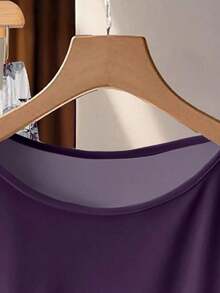 Conjunto de 2 piezas de blusa con lazo y pantalones rectos para mujer, informal - Multicolor 10 - Ver 2