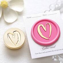 1 con dấu sáp hình trái tim, nhiều kiểu dáng trái tim khác nhau, dùng cho phong bì, thiệp mời, đánh dấu sách, sổ lưu niệm, thiệp chúc mừng, đồ thủ công tự làm, gói quà. - Bộ truyện tình yêu - Xem 25
