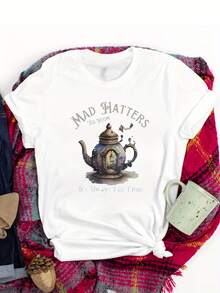 Women T-Shirts - White - View 1
