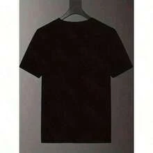 Camiseta de mujer1 pieza Camiseta religiosa católica de la Virgen María y Jesucristo para hombres - Transpirable, ligera, de manga corta, cuello redondo, ropa cristiana casual con la icónica Virgen María, para senderismo, atuendo casual - Ropa lavable a máquina, ropa basada en la fe, atuendo de iglesia 180g 100% algodón suaveCómoda y ligera - Negro - Ver 3