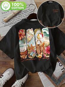 Women T-Shirts - Black - View 1
