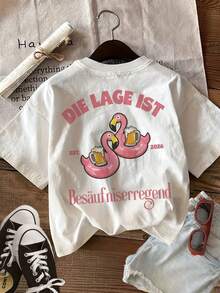 Dam-T-shirts - Vitt - Visa 2