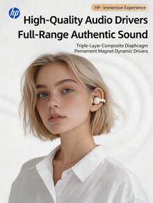 HP H10NSE TWS Wireless Earbuds, ENC Noise Cancelling, IPX4 Waterproof, Bluetooth 6.0 - View 6