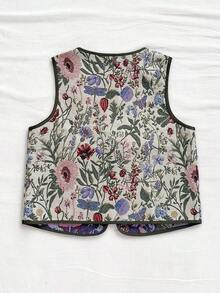 Camiseta de tirantes con textura informal para mujer - Azul - Ver 2