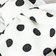 White Polka Dots